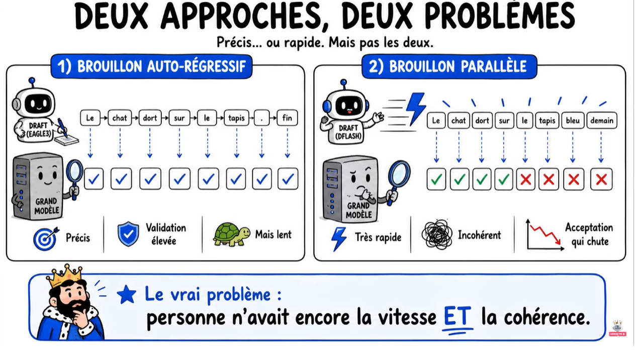 Deux approches, deux problèmes